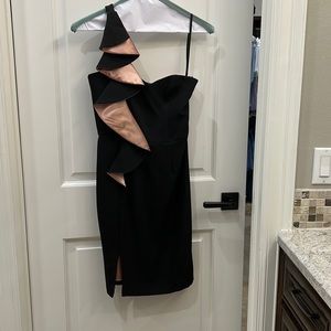Laundry black cocktail dress